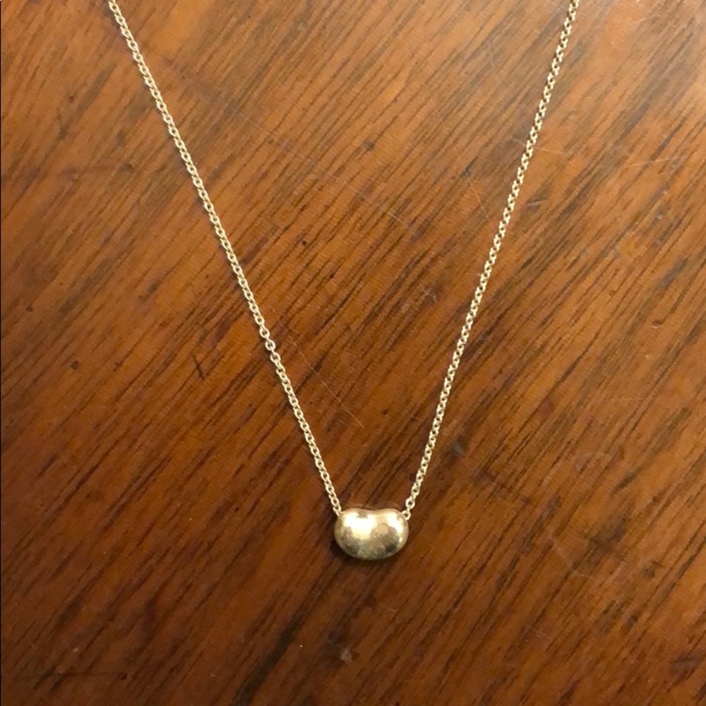 Tiffany and Co.  Elsa Peretti Bean necklace